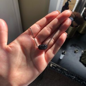 Kendra Scott elisa black necklace